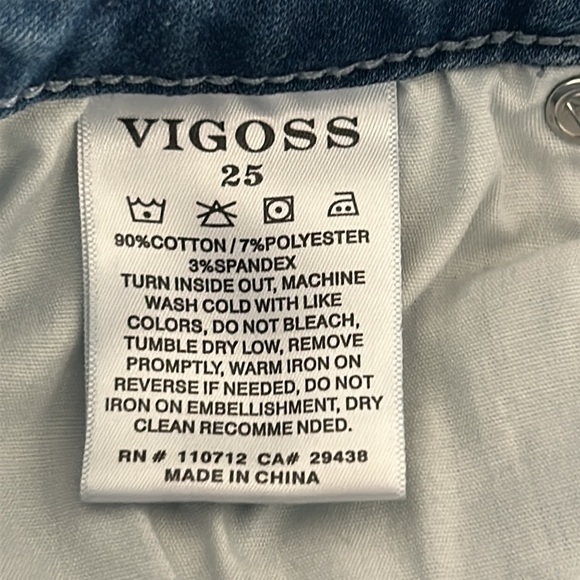 Vigoss Marley skinny jeans size 25 - Picture 10 of 11